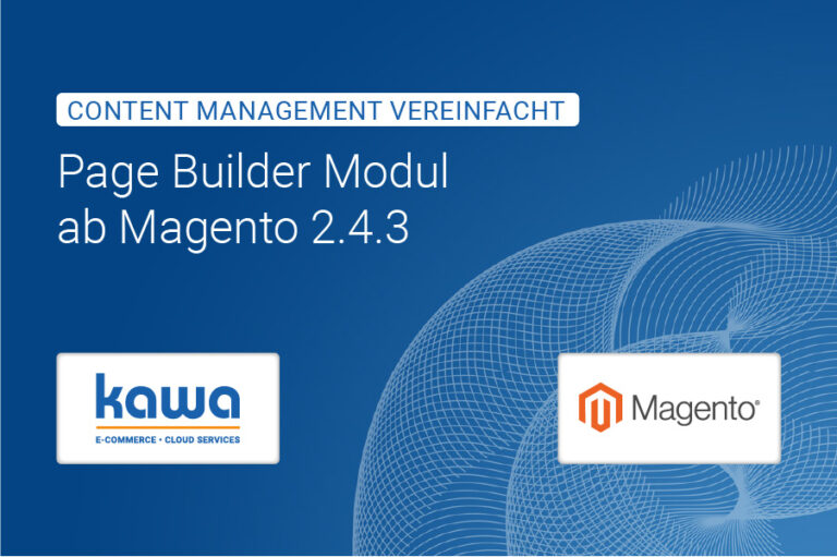 Blog CMS mit Page Builder Magento