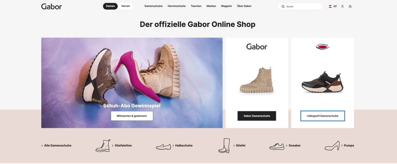 Gabor Shoes Online Shop